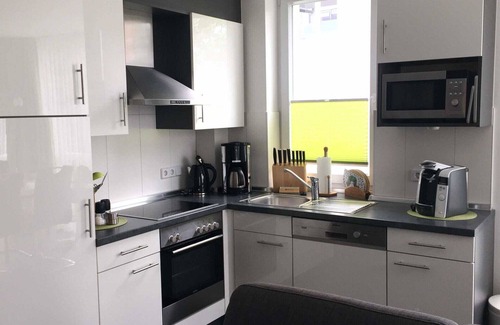 Grossenbrode Apartment | Box spring bed | W-LAN | Fireplace | Sauna | Whirlpool | Beach chair | Safe | balcony