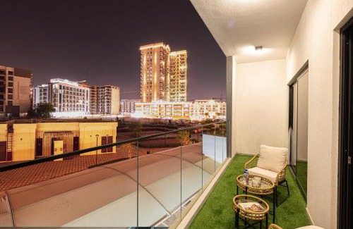 Al Barsha Apartment | Brand New 1BR with Pool, Sauna & Gym