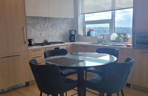 Burnaby Apartment | BRAND NEW 2-bed apartment with view, gym, yoga room, and AC in central Burnaby