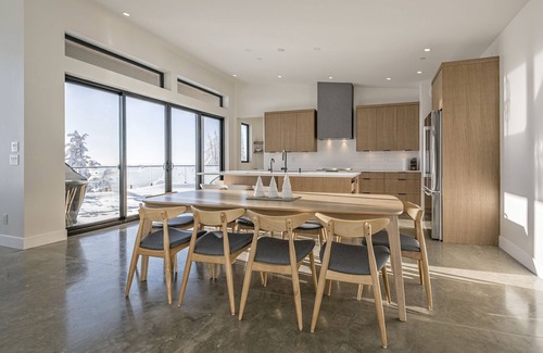 Silver Star Mountain House | Brand new house with 2 private hot tubs, laundry, gear room and suite