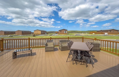 Newton Stewart Ski Chalet | Brand new for 2025. The Aurora lounge is comfortable and flexible.