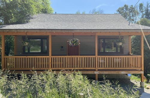 Kaslo Cottage | Brand new walk out lower suite. Peaceful, and surrounded by beautiful forest.