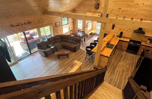Pittsburg House | Brand new WATERFRONT home located on First Lake - DIRECT SNOWMOBILE TRAIL ACCESS