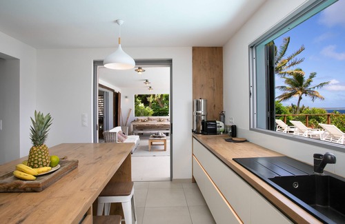 Cul de Sac Villa | BREATHTAKING SEA VIEW FROM ORIENT BEACH TO PINEL ISLAND, 3 Bedrooms