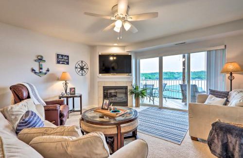 Camdenton Apartment | Breezy Lakefront Condo with Balcony and Lake View!