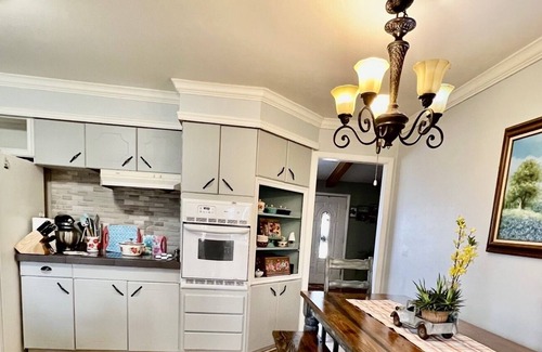 Mena House | Brick home with circle drive unload ATV's and ride to wolf pen gap trails