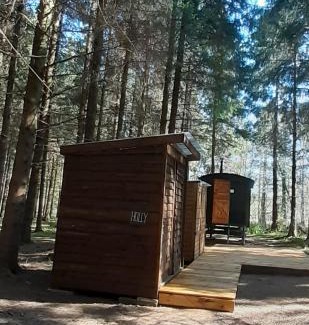 Middlemarsh Other | Bridgewood Camping - Traditional Shepherd's Hut