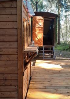 Middlemarsh Other | Bridgewood Camping - Traditional Shepherd's Hut