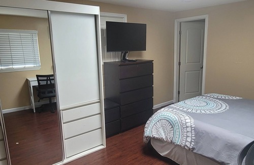 South San Jose House | Bright, airy room with private bath & entrance !