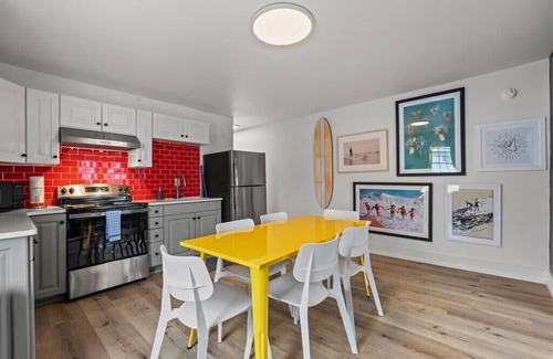 Crescent Beach Apartment | Bright & Airy 2BR | Across from Crescent Beach