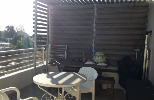 Les Sablettes Apartment | Bright apartment with beautiful terrace - Sea view