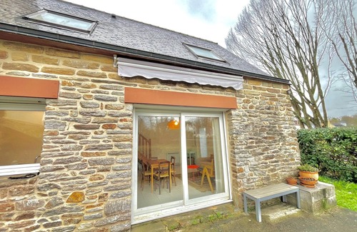 La Foret-Fouesnant House | Bright house - View of the cove