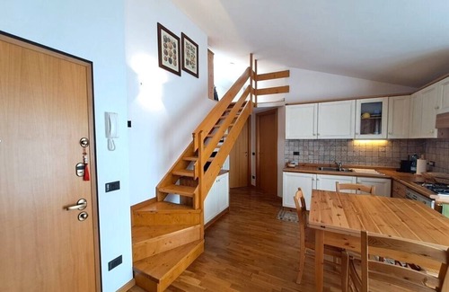 Chiesa in Valmalenco Apartment | Bright one-bedroom apartment with panoramic view terrace