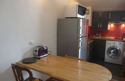 Brides-les-Bains Apartment | Bright studio with balcony, WiFi and parking in Brides-les-Bains