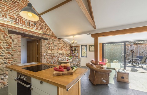 Ridlington Cottage | Bromholm Barn is set within a rural location, surrounding by beautiful open countryside