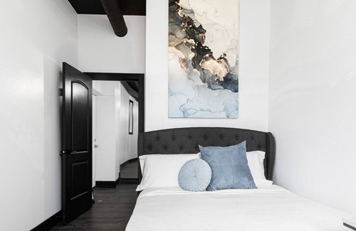 Grand Boulevard House | Bronzeville Luxury Black & White Duplex