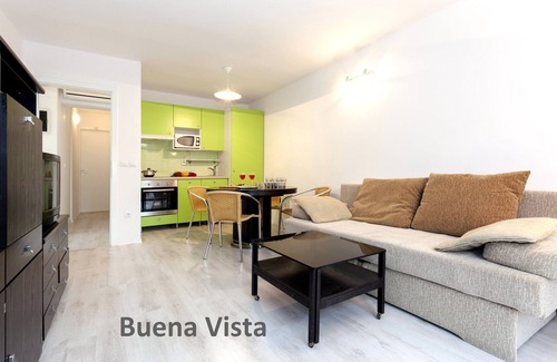 Borik Apartment | "BUENA VISTA" 55m2, south-facing balcony, fenced, 5ft. beach, suitable for children, Rovinj