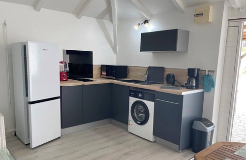 Grande-Terre Villa | Bungalow à Saint François G007 - 1 chambre piscine