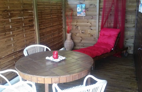 Deshaies Cottage | Bungalow Bois Avec vue Panoramique sur la Baie de Deshaies