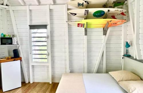 Bas Vent Cabin | Bungalow vue mer - Deshaies