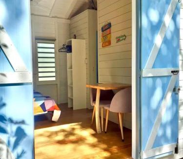 Bas Vent Cabin | Bungalow vue mer - Deshaies