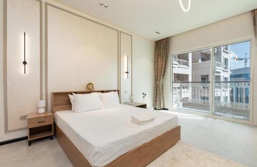 Al Barsha Apartment | Burj View - Premium Studio - Near Dubai Miracle & Butterfly Garden- Arjan, Dubailand