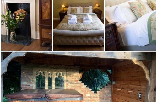 Thirsk Cabin | Burtree Country House, Tipi's, Treehouse & Lodge & house rooms with hot tubs in a private garden