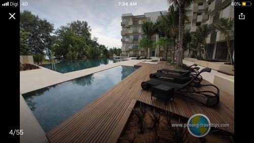 Batu Ferringhi Apartment | By the sea Duplex penthouse baby