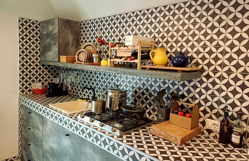 Ragusa House | CA SIEMU private 2 floors tiny-house with double bed, kitchen and parking space