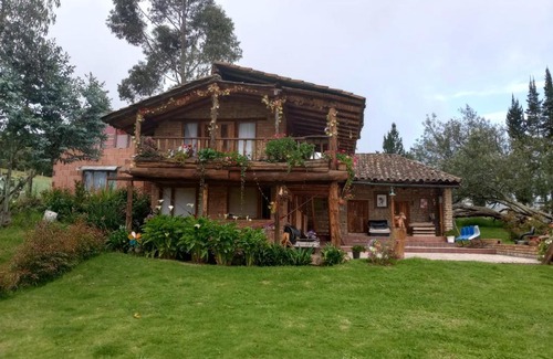 Guatavita Ski Chalet | Cabaña 10min de termales, zonna bbq!