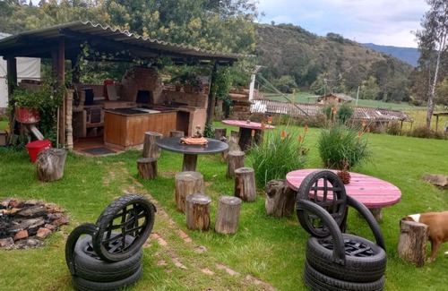 Guatavita Ski Chalet | Cabaña 10min de termales, zonna bbq!