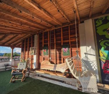 Guarne House | Cabaña con Jacuzzi ilimitado/BBQ/Hermosas vistas