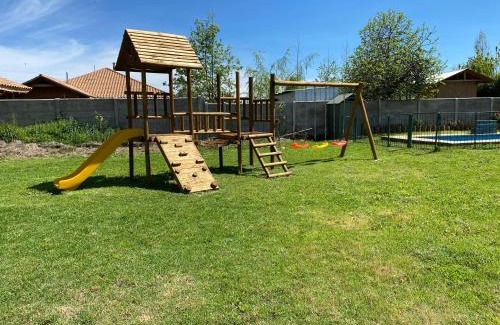 Coinco Other | Cabaña con quincho, tinaja y piscina