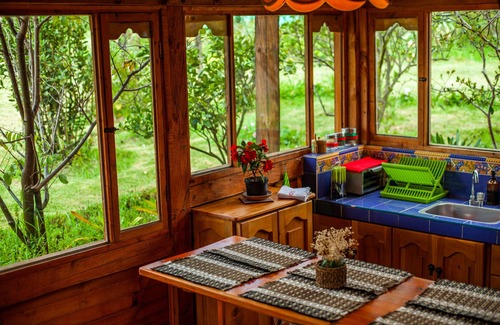 Villa de Leyva Cottage | Cabaña de madera Ojo de Agua