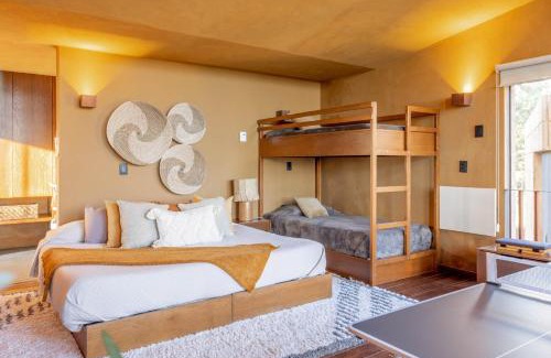 Mazamitla Ski Chalet | Cabaña Lujo con Alberca Climatizada Vistas al Bosque de Mazamitla