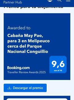 Melipeuco Apartment | Cabaña May Pao, para 3 en Melipeuco cerca del Parque Nacional Conguillio