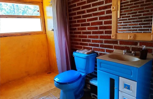 Acaxochitlan Other | Cabaña para pareja en el bosque IA