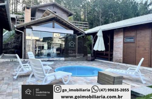 Porto Belo House | Cabana com piscina - 5 min a pé da praia - Porto Belo