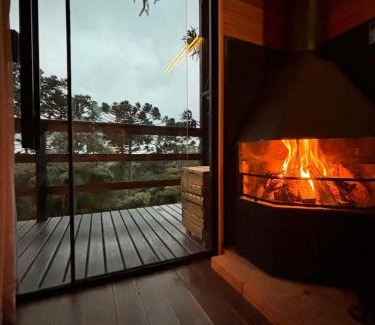 Urubici Ski Chalet | Cabana Ohana, Espaçosa, Aconchegante e Completa