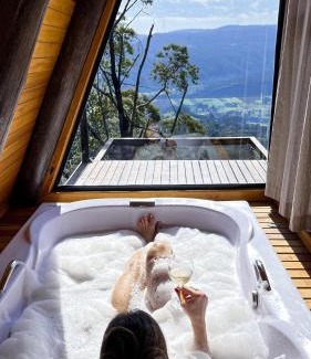 Urubici Ski Chalet | Cabana Vêneto A melhor vista para as montanhas