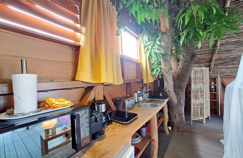 Vieux-Habitants House | cabane 2 ad Caza Man Coco sauna spa private