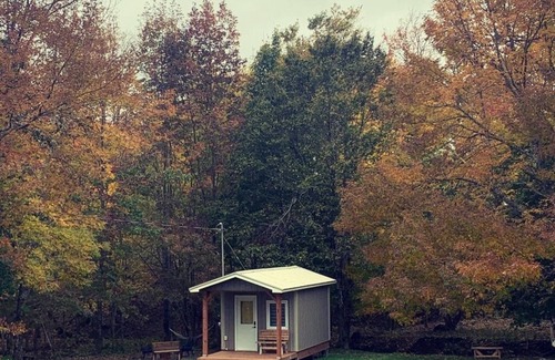 Balmoral Mills Cabin | Cabin 1 - Luxury Glamping , unique Tiny, Cozy, Romantic- w/hot tub on Property