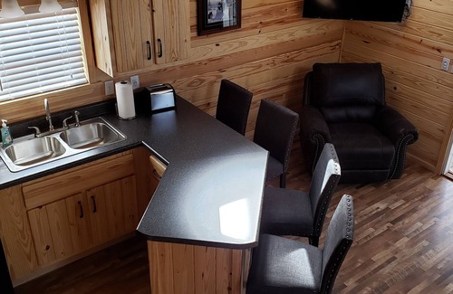 Christopher Creek Cabin | Cabin #10 is one of our new loft cabins!