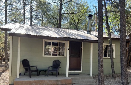 Pinetop-Lakeside Cottage | Cabin 4 Hidden Rest Resort