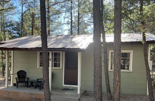 Pinetop-Lakeside Cottage | Cabin 4 Hidden Rest Resort