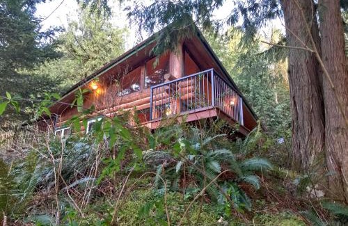 Maple Falls House | Cabin 97 - pinecone Log Cabin at the Lake that is Pet-friendly