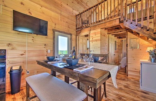 Blanchardville Cabin | Cabin on 35-Acre Farm in Blanchardville w/Trails!