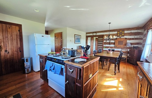 Winchester House | Cabin on a farm stay with roaming peecocks