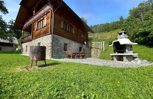 Metnitz Cabin | Cabin 'Preisöxlhütte' with Mountain View, Private Terrace and Wi-Fi