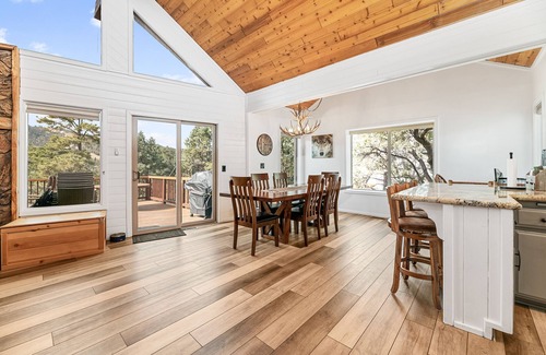 Upper Moonridge Cabin | Cabin with a Million Dollar View! Game room, Pool table and Hot tub!